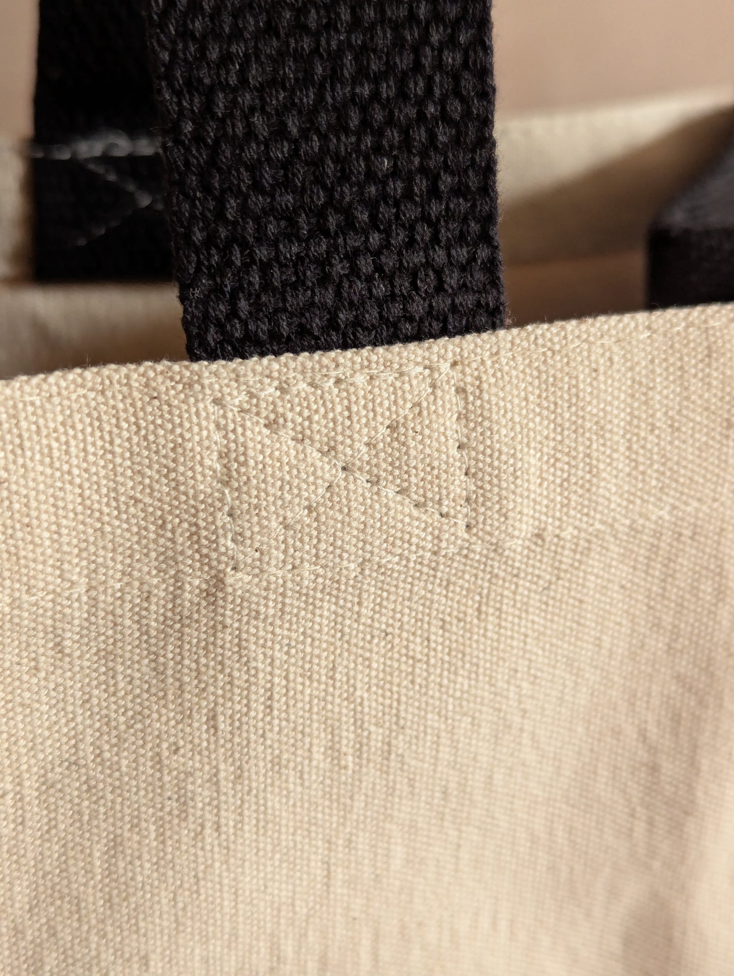 The Antiques Club Jute & Canvas Tote Bag because nothing new is worth the hunt