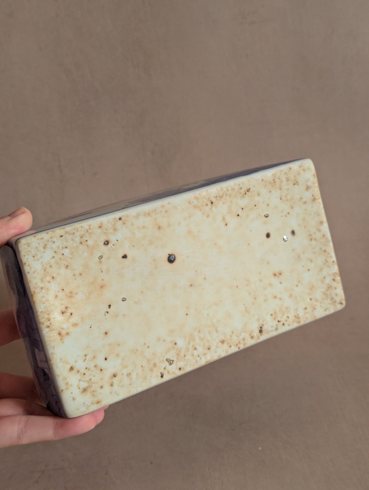 Chinese Porcelain Blue & White Lidded Trinket Box