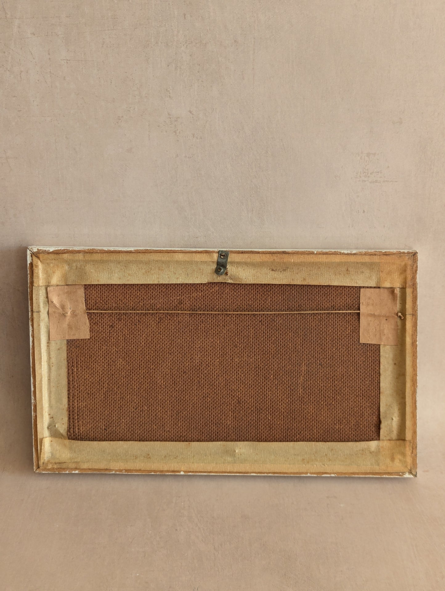 Small Country Road Framed Landscape Oil Painting, Signed & Dated