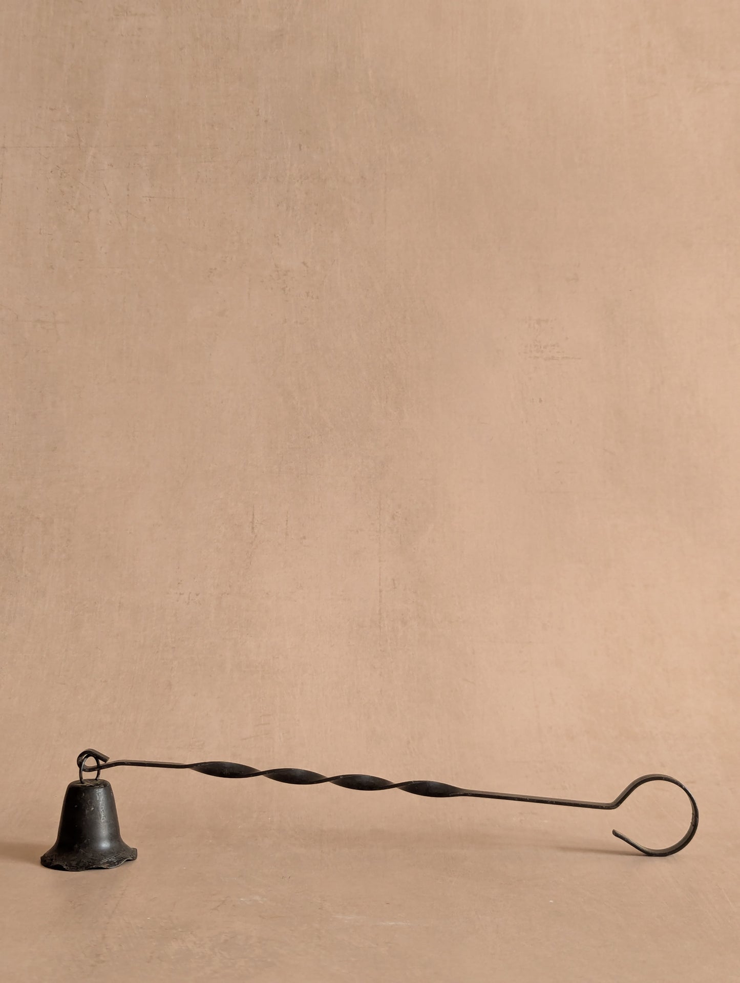 Black Ruffled Spiral Candle Snuffer