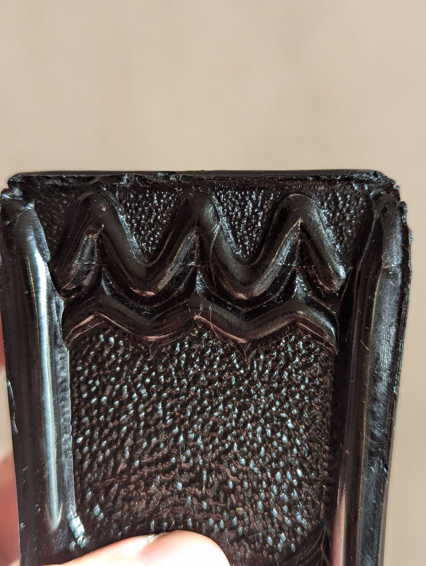 Sowerby Black Milk Glass Victorian Spill Vase