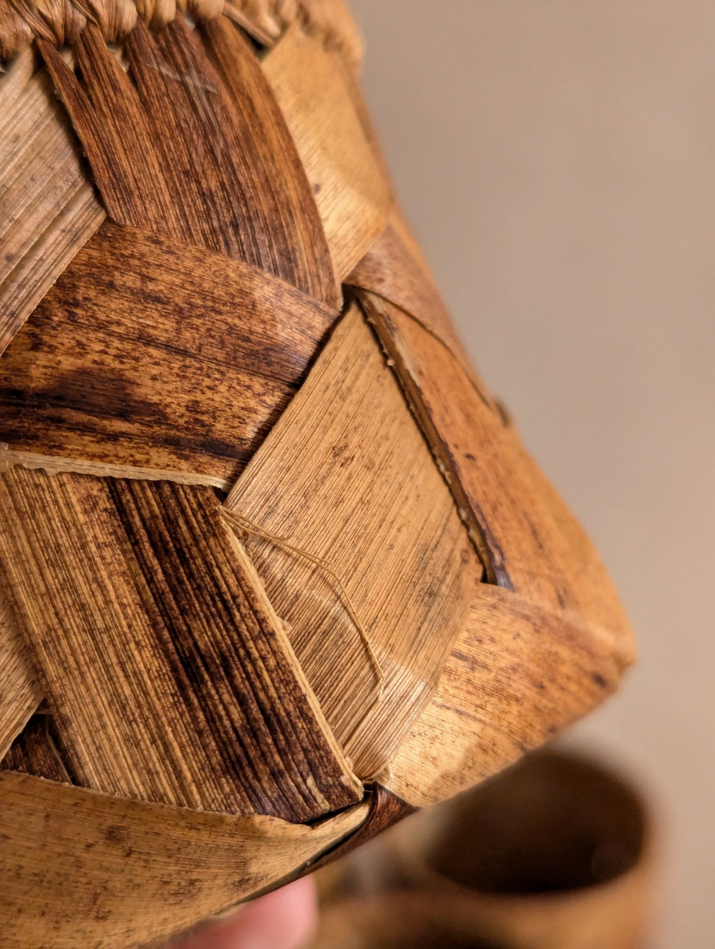 Grass Leaf Plaited Drink Sleeves - Set of Four