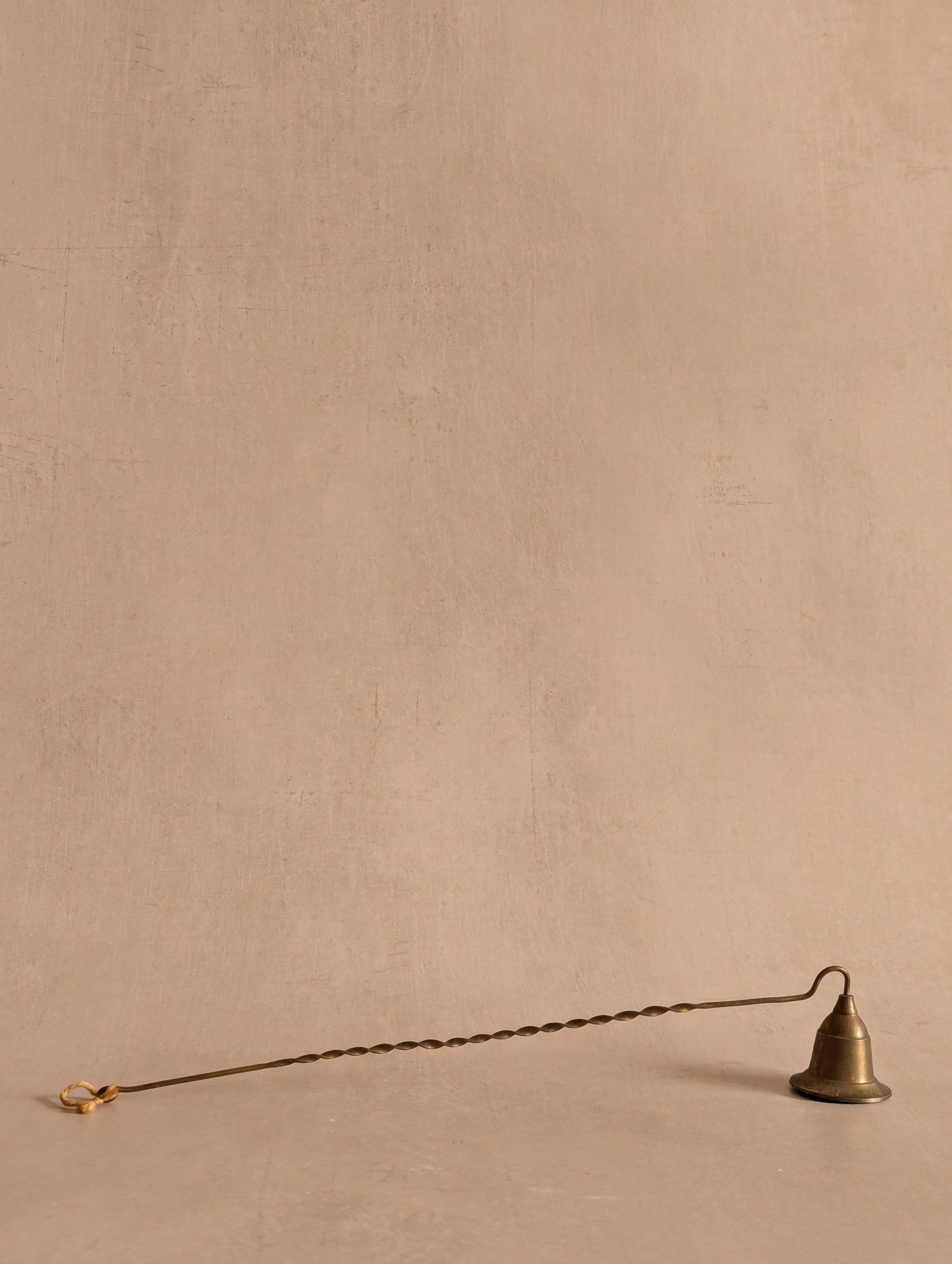 Lightweight Indian Spiral Brass Candle Snuffer