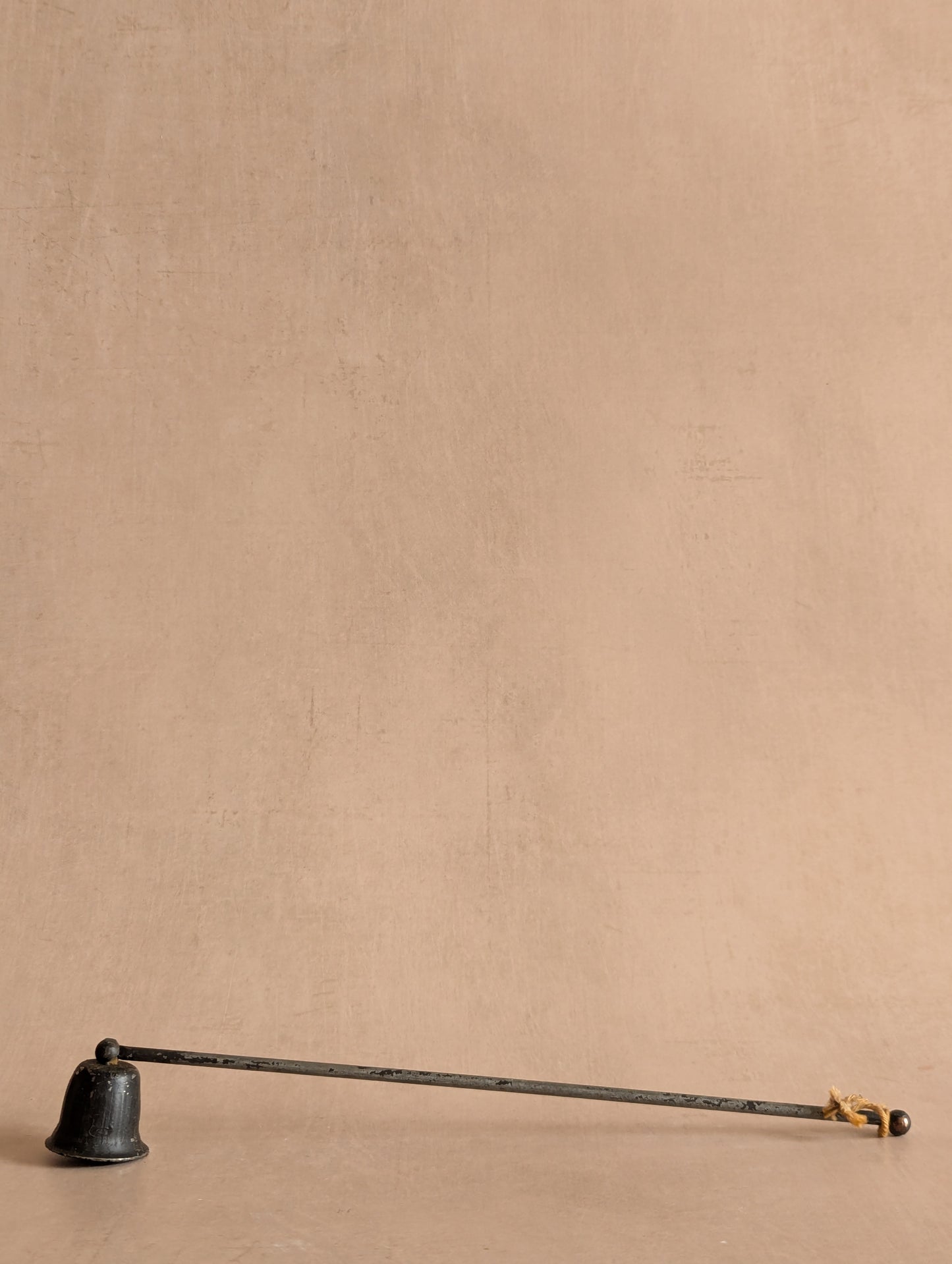 Rustic Black Chippy Paint Candle Snuffer