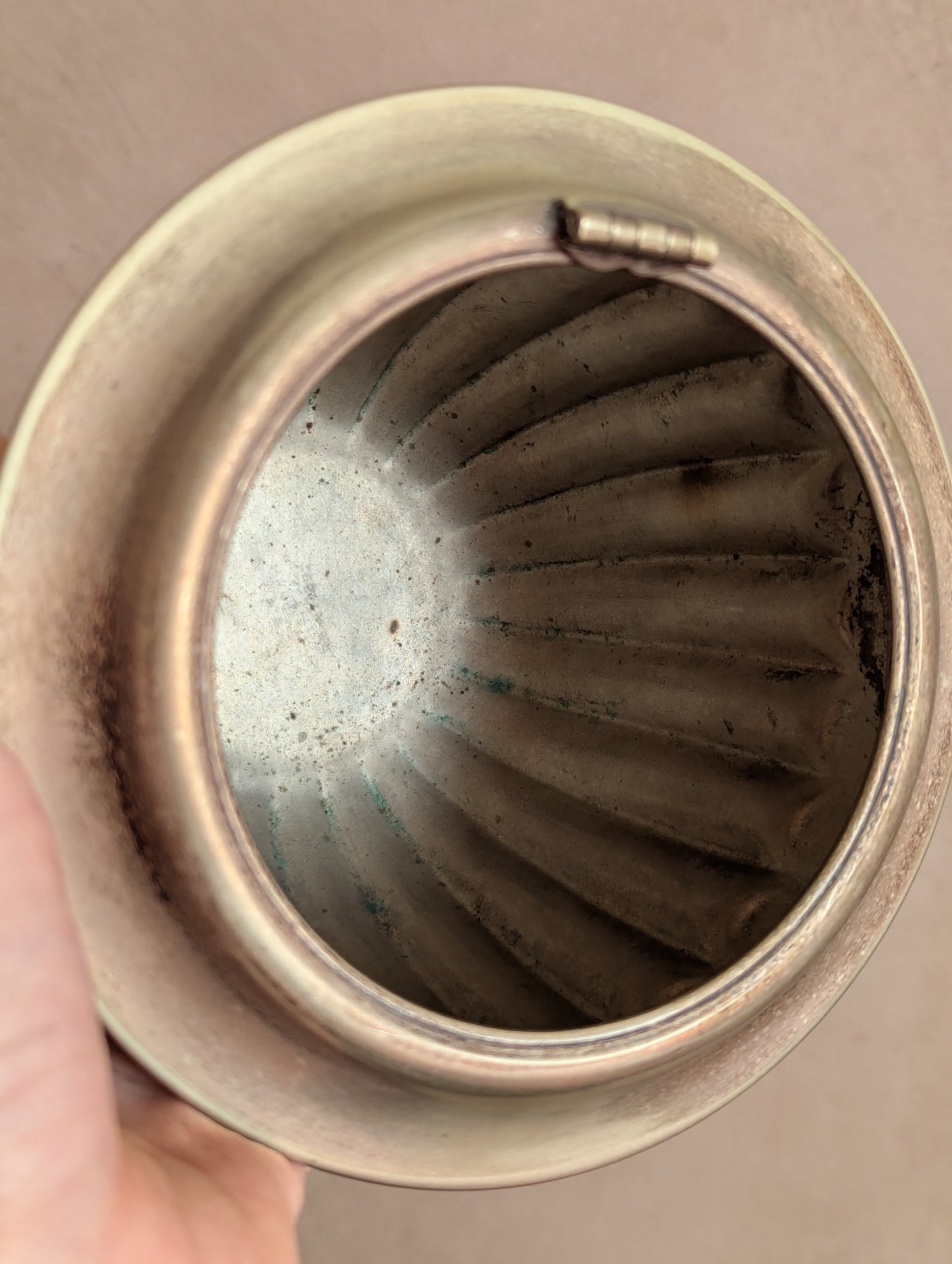 Silver Plated EPNS Sheffield Lion Handle Tea Caddy