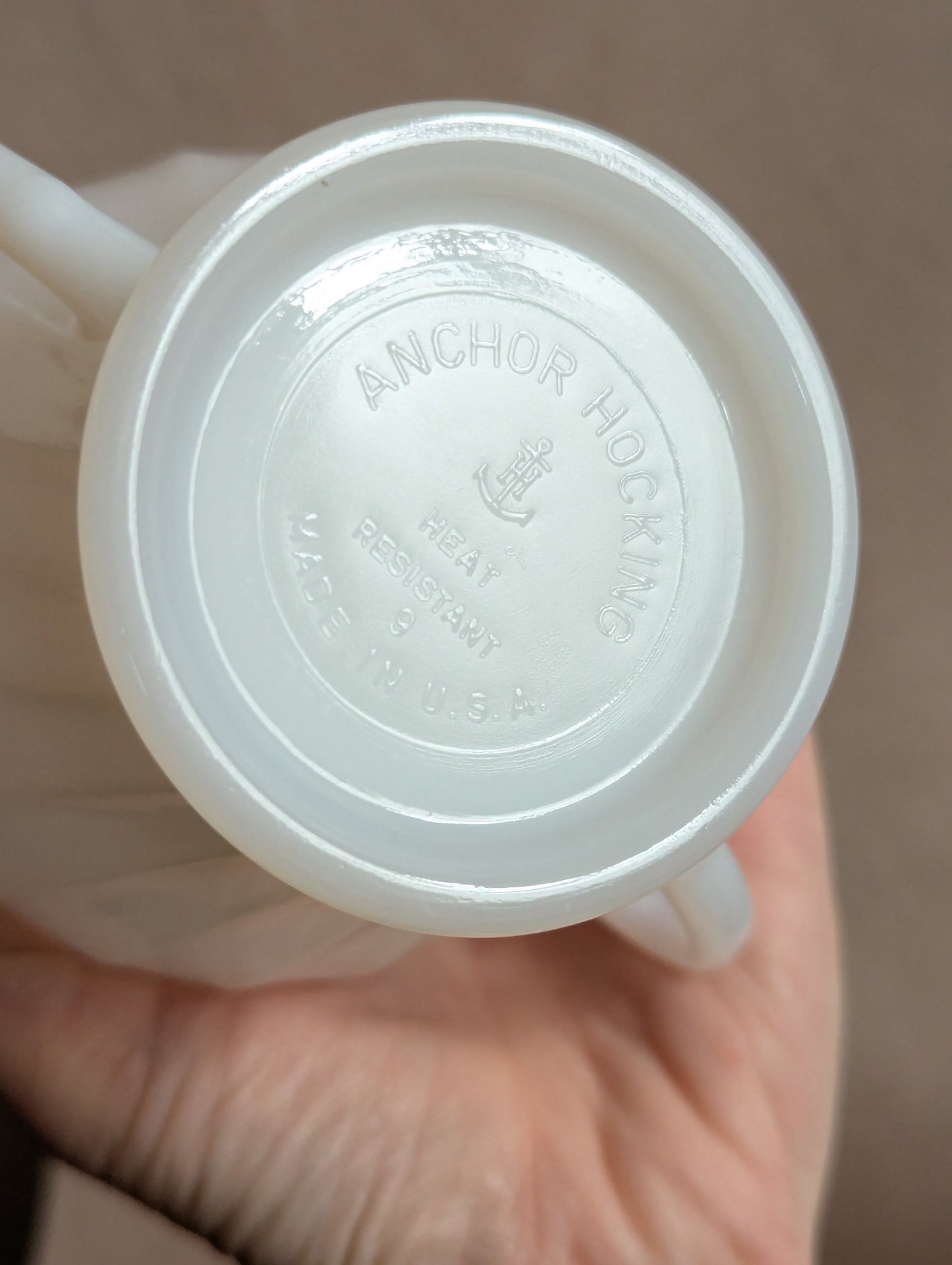 Anchor Hocking Golden Shell Sugar & Creamer Set