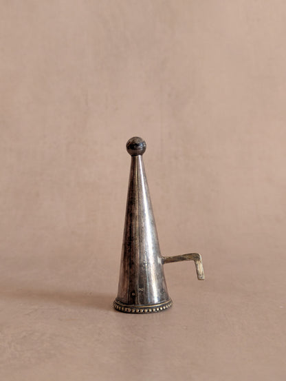 Antique Silver Tone Candle Snuffer No. 1