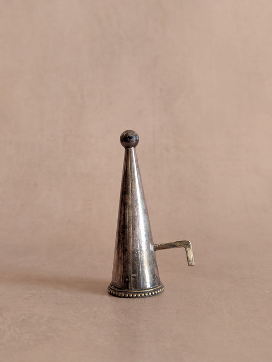 Antique Silver Tone Candle Snuffer No. 1
