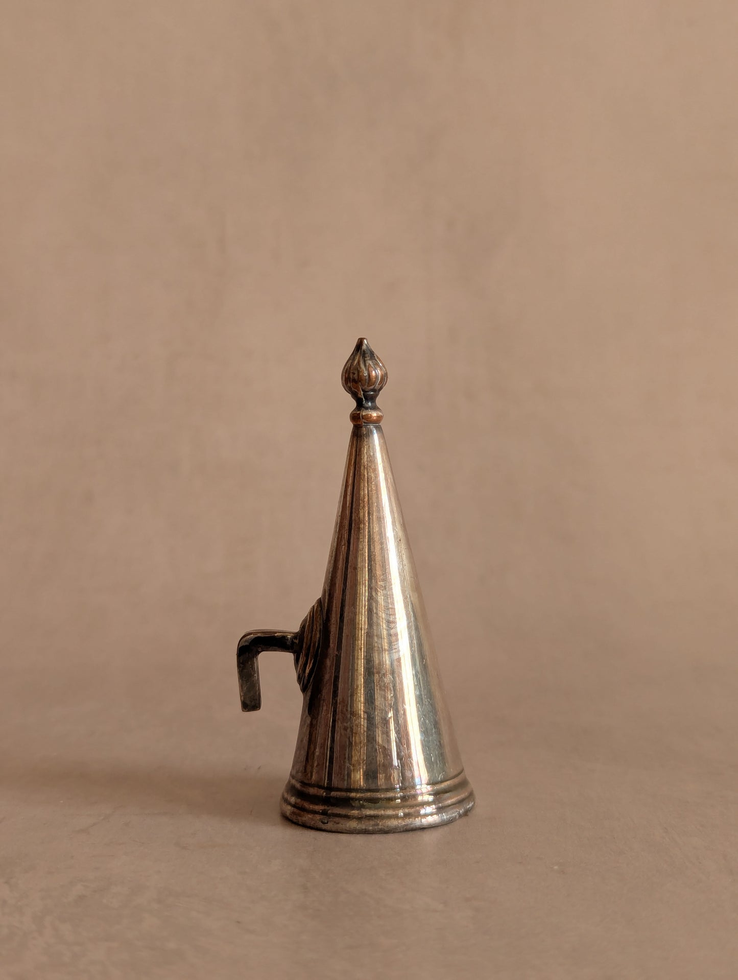 Antique Silver Tone Candle Snuffer No. 2