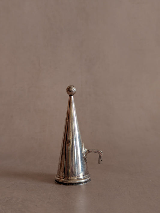 Antique Silver Tone Candle Snuffer No. 3
