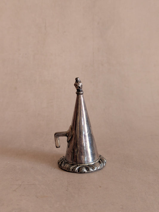 Antique Silver Tone Candle Snuffer No. 4