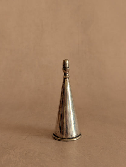 Antique Silver Tone Candle Snuffer No. 8