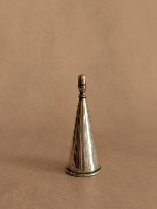 Antique Silver Tone Candle Snuffer No. 8
