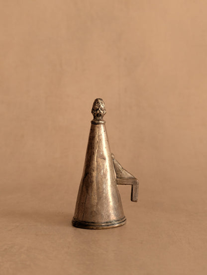 Antique Silver Tone Candle Snuffer No. 9