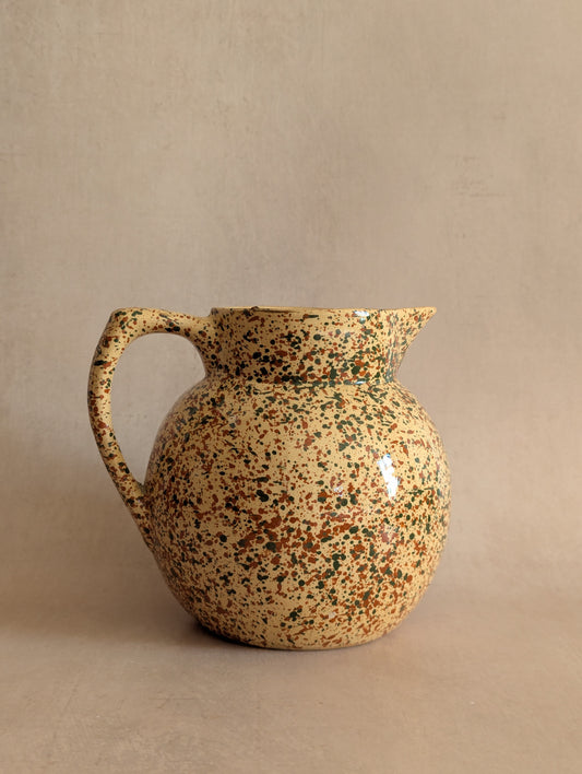 Speckled Antique Earthenware Stanfyre Jug