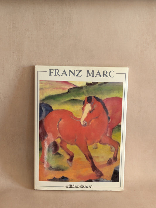 Vintage German Franz Marc Hardcover Art Book