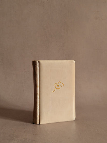 Vintage Pale Pink Miniature Book of Prayers in Original Box