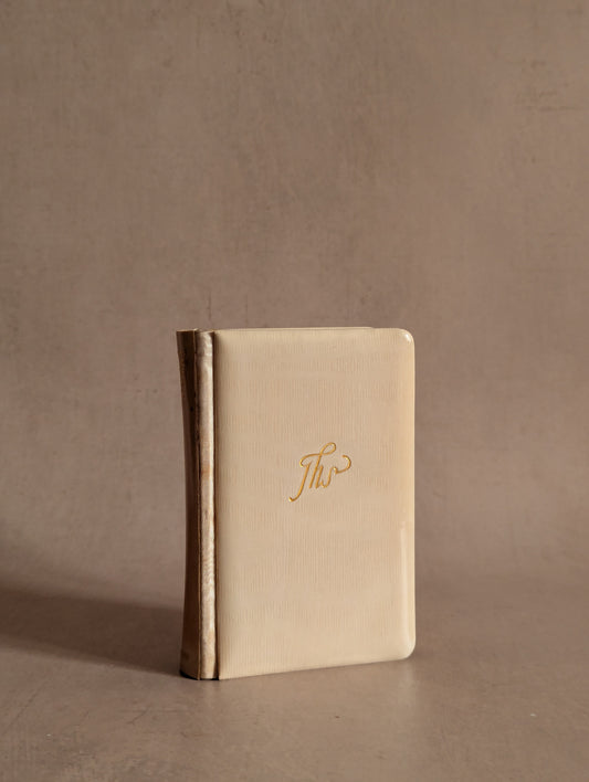 Vintage Pale Pink Miniature Book of Prayers in Original Box