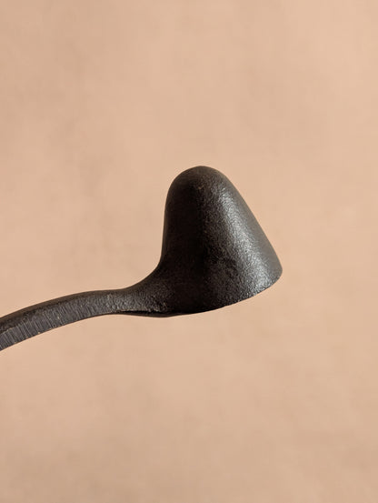 Minimalist Black Cast Iron Candle Snuffer
