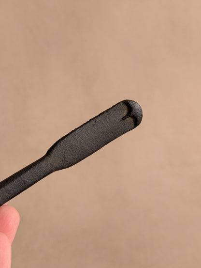 Minimalist Black Cast Iron Candle Snuffer