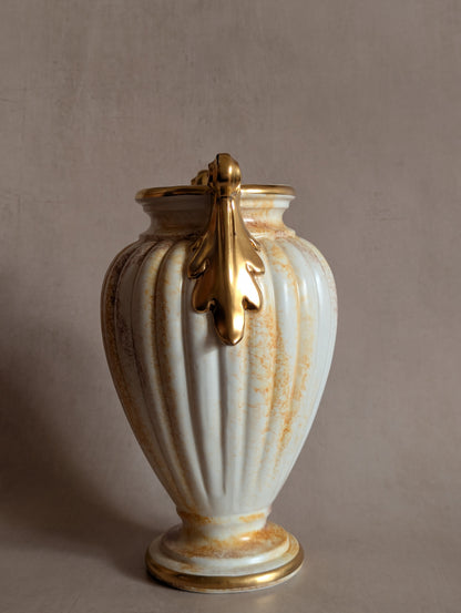 Ceramic Neoclassical Greco-Roman Goddess Vase