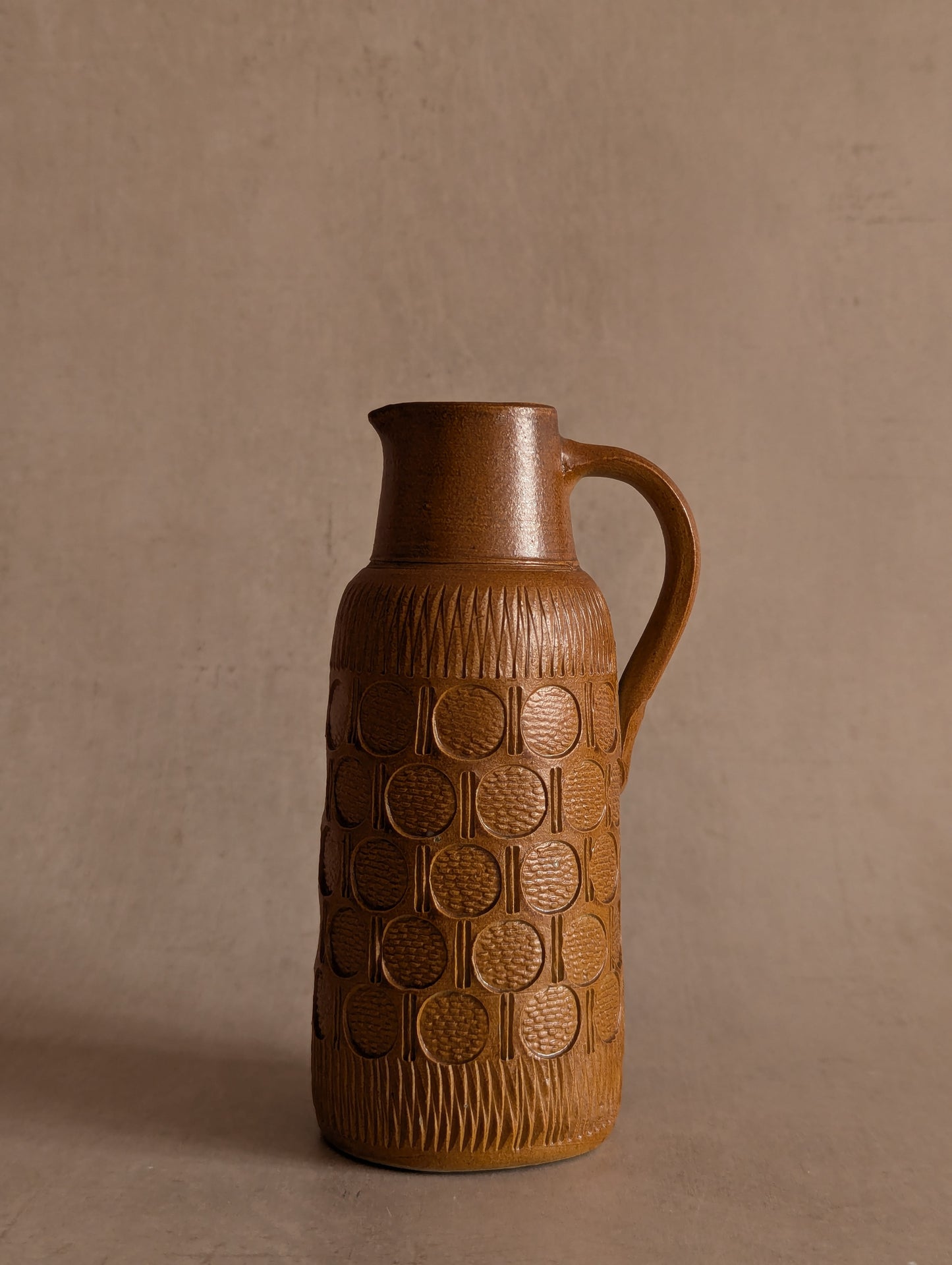 West German Miniature Ceramic Jug Vase c. 1970s