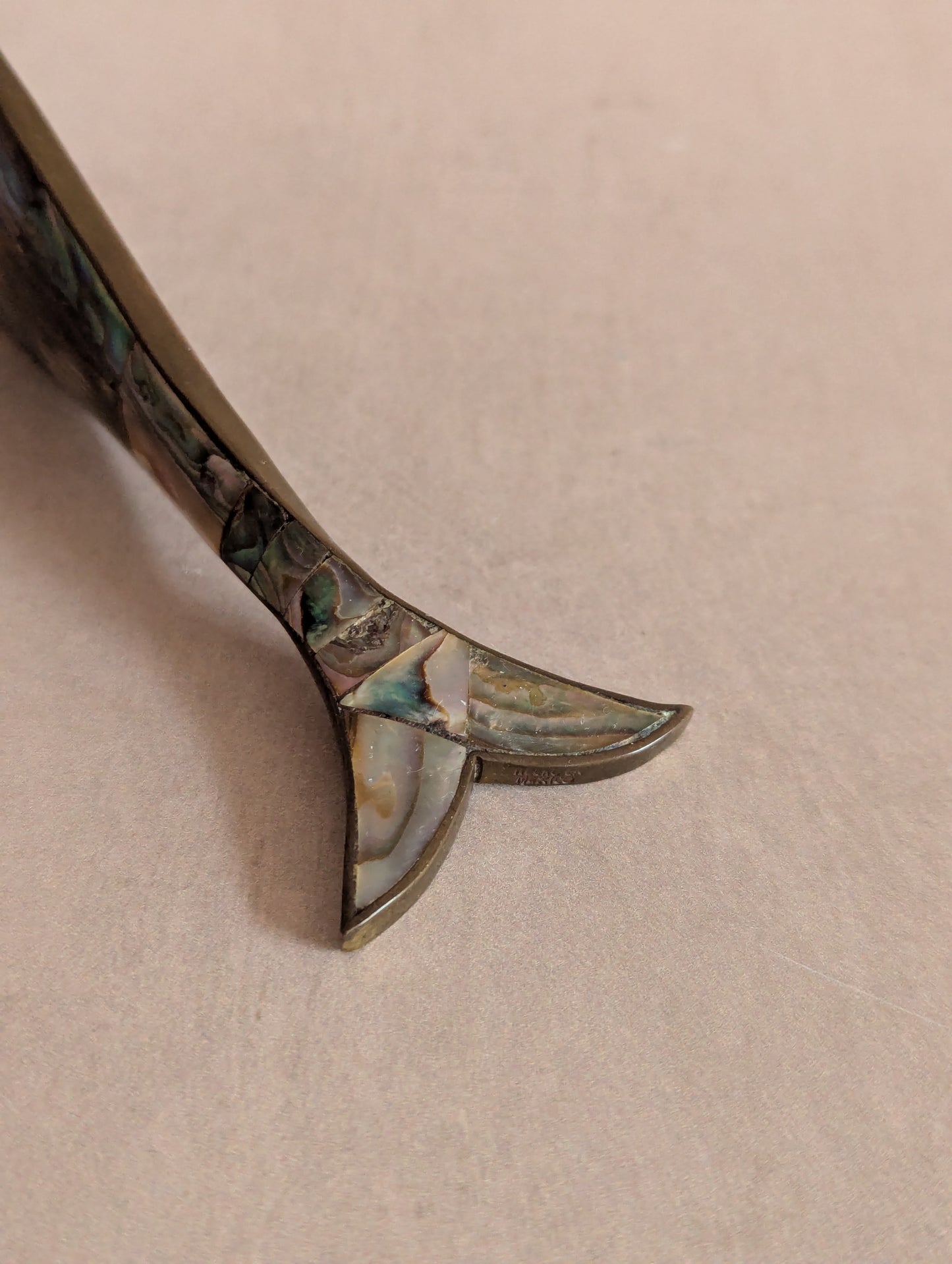 Mexican Brass Abalone Fish-Shaped Bottle Opener