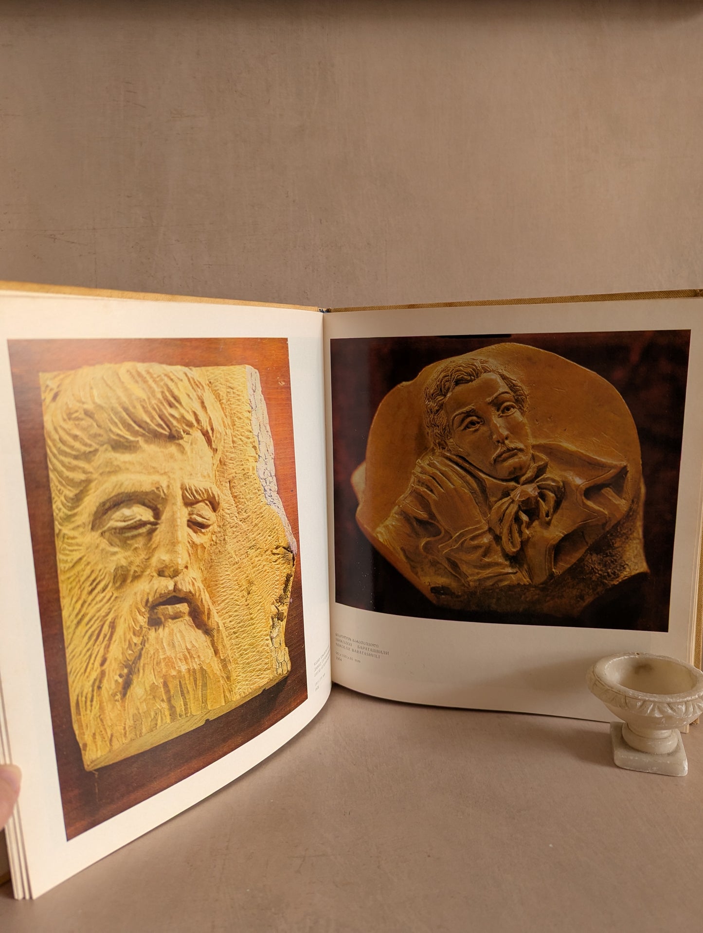 Arsen Pochkhua Wood Carving Hardcover Art Book