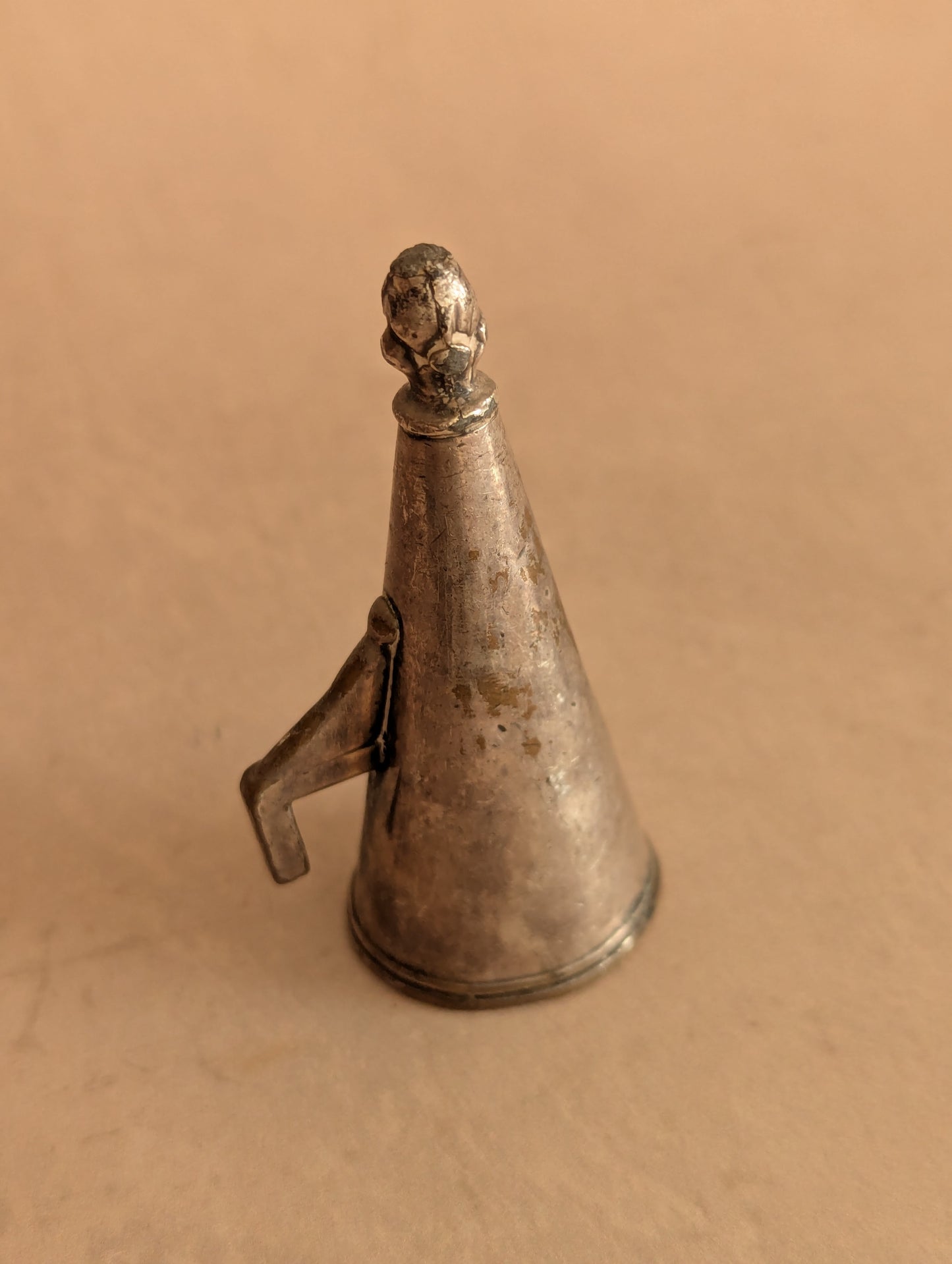 Antique Silver Tone Candle Snuffer No. 10