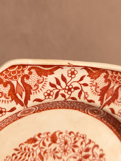 Victorian Minton's Denmark Octagonal Side Plates, Set of Three