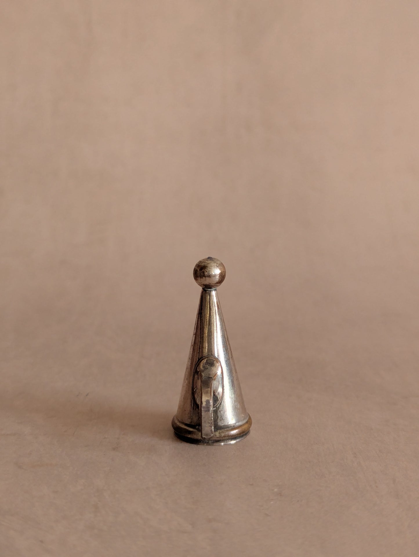 Antique Silver Tone Candle Snuffer No. 5