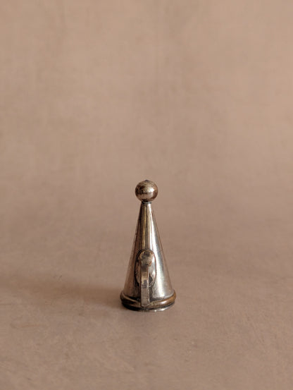 Antique Silver Tone Candle Snuffer No. 5