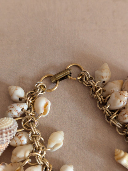 Liliana Natural Shell Charm Bracelet