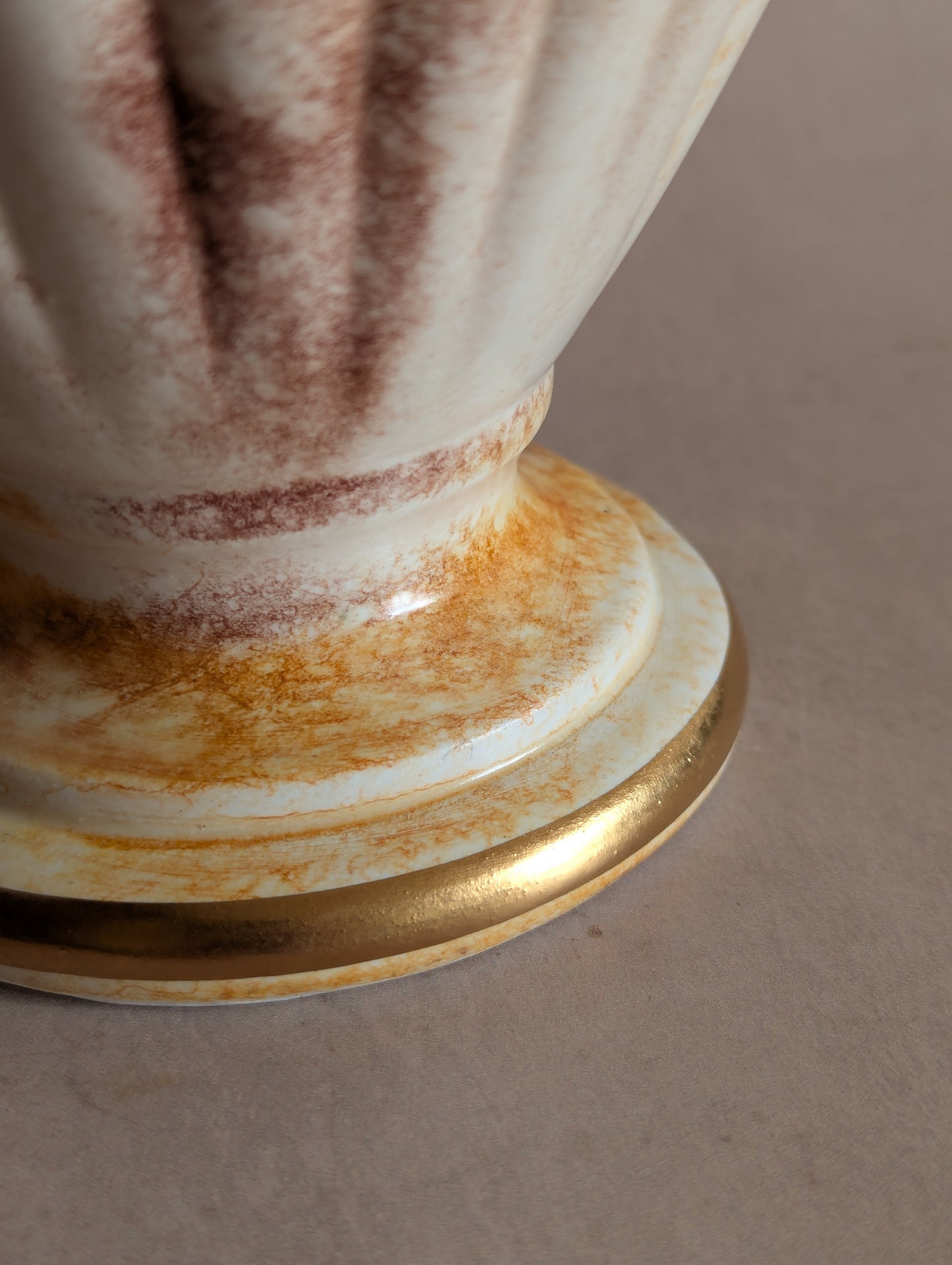 Ceramic Neoclassical Greco-Roman Goddess Vase