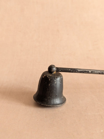 Rustic Black Chippy Paint Candle Snuffer