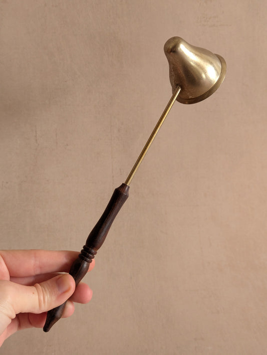 Rustic Candle Snuffer w/Wooden Handle
