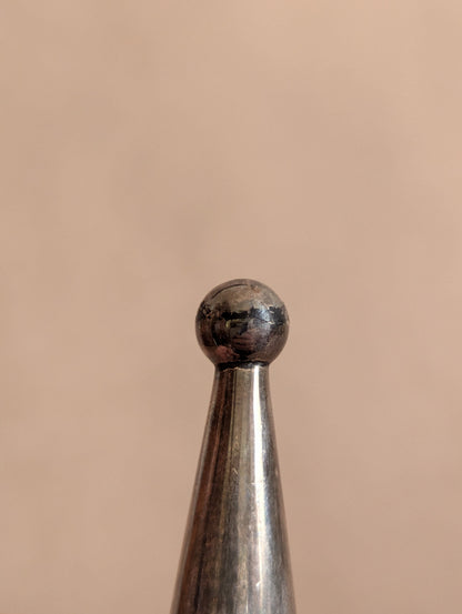 Antique Silver Tone Candle Snuffer No. 1