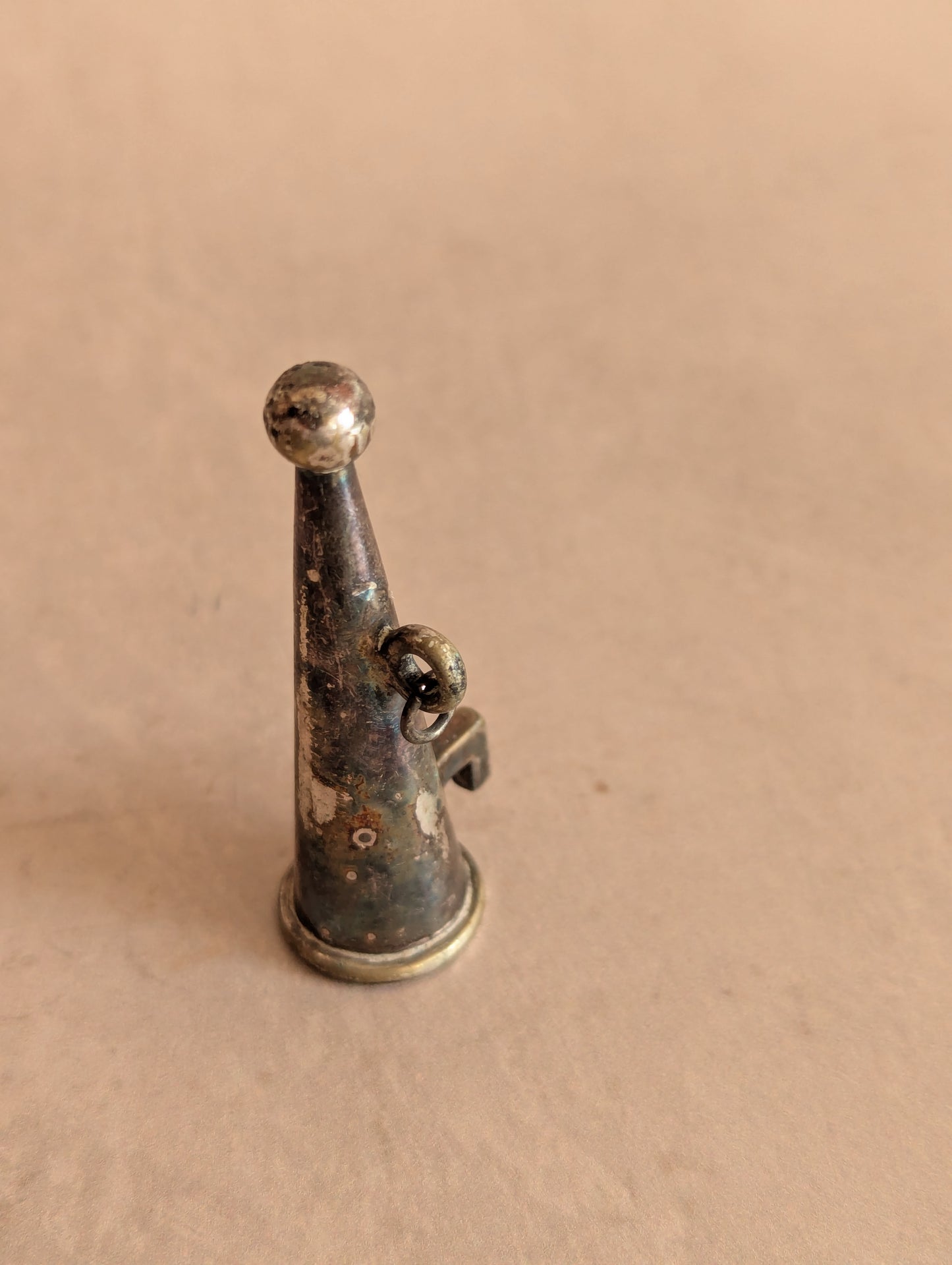 Antique Silver Tone Candle Snuffer No. 11