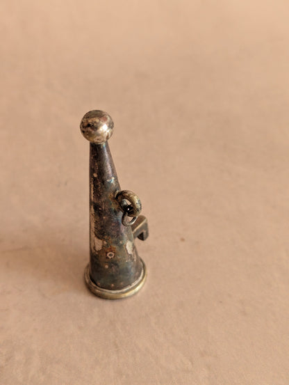 Antique Silver Tone Candle Snuffer No. 11