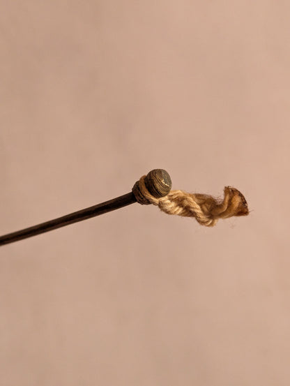 Spiral Brass Bell-Shaped Candle Snuffer