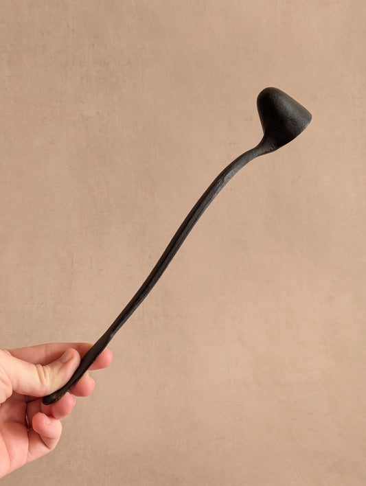 Minimalist Black Cast Iron Candle Snuffer