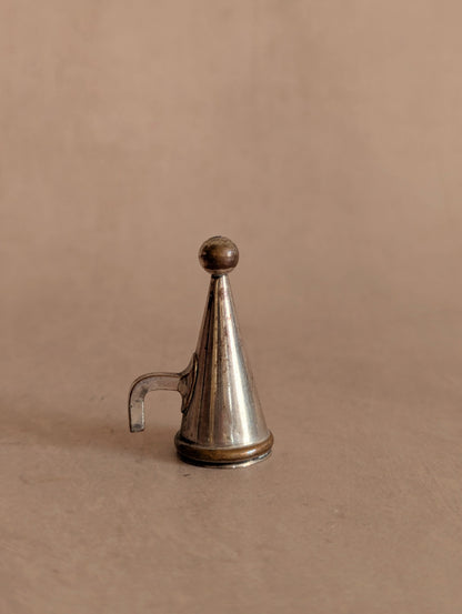 Antique Silver Tone Candle Snuffer No. 5