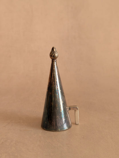 Antique Silver Tone Candle Snuffer No. 6