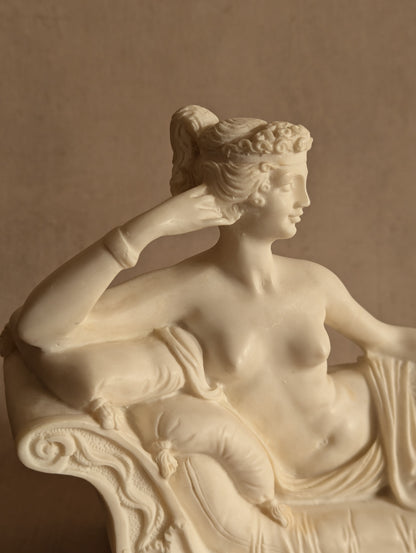 Greek Alabaster Venus Victrix Sculpture