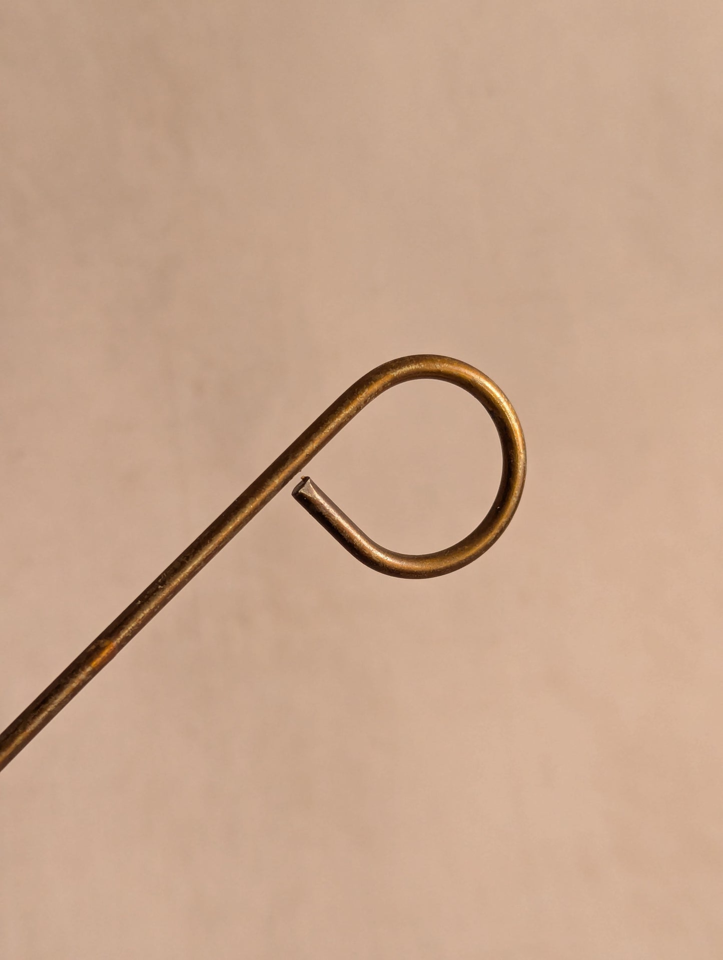 Weighted Bronze Short Flower Candle Snuffer