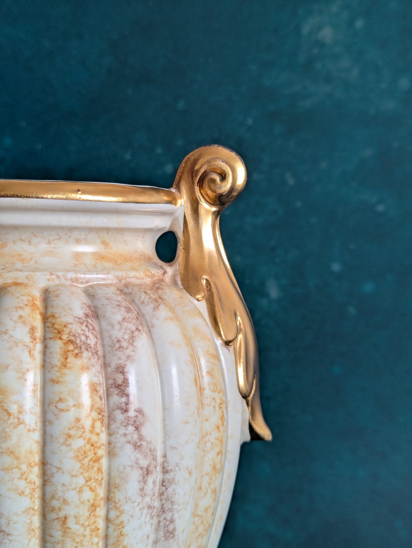 Ceramic Neoclassical Greco-Roman Goddess Vase