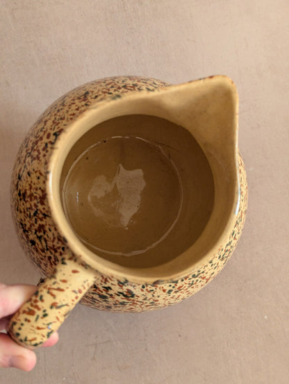 Speckled Antique Earthenware Stanfyre Jug