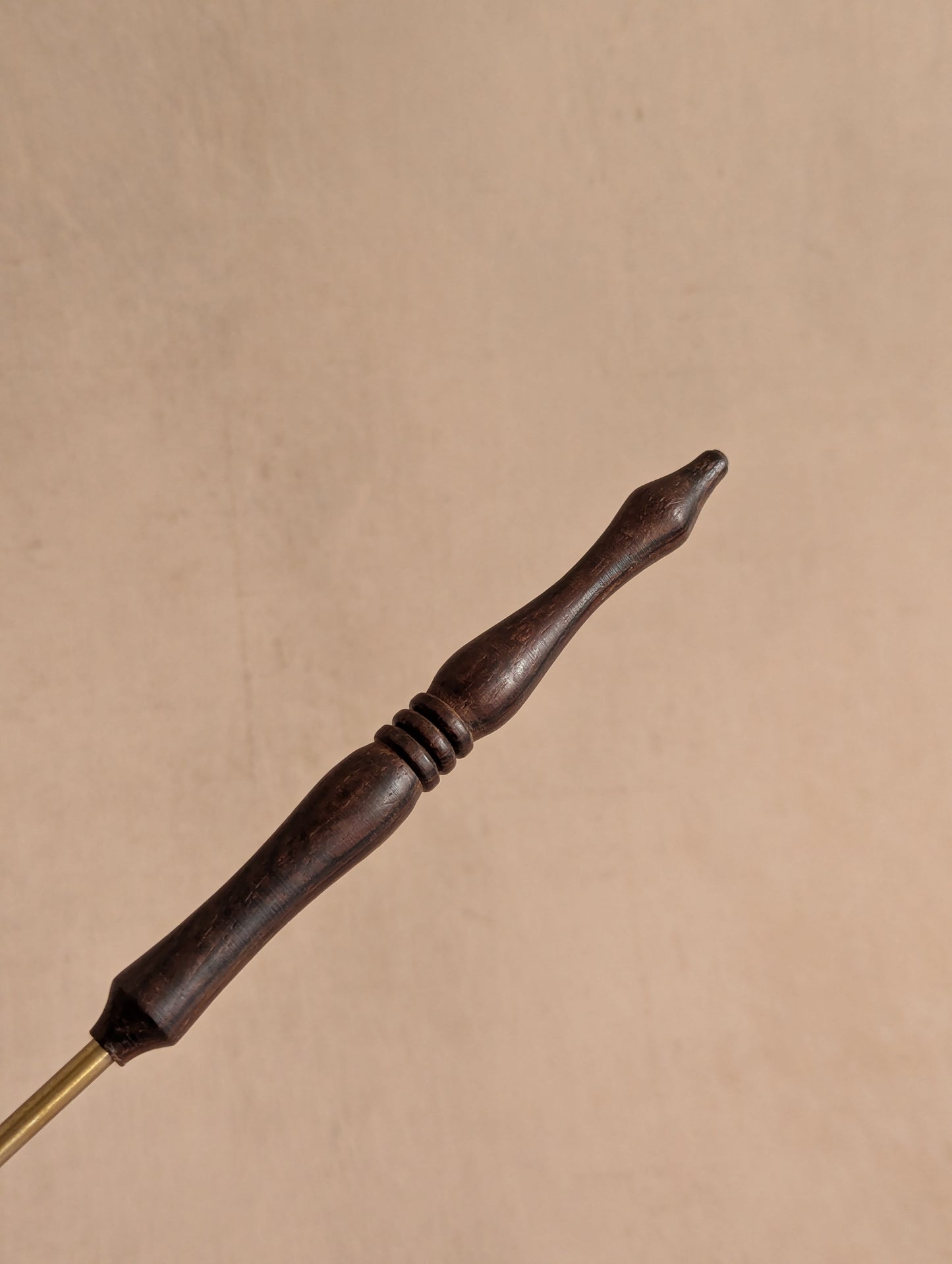 Rustic Candle Snuffer w/Wooden Handle
