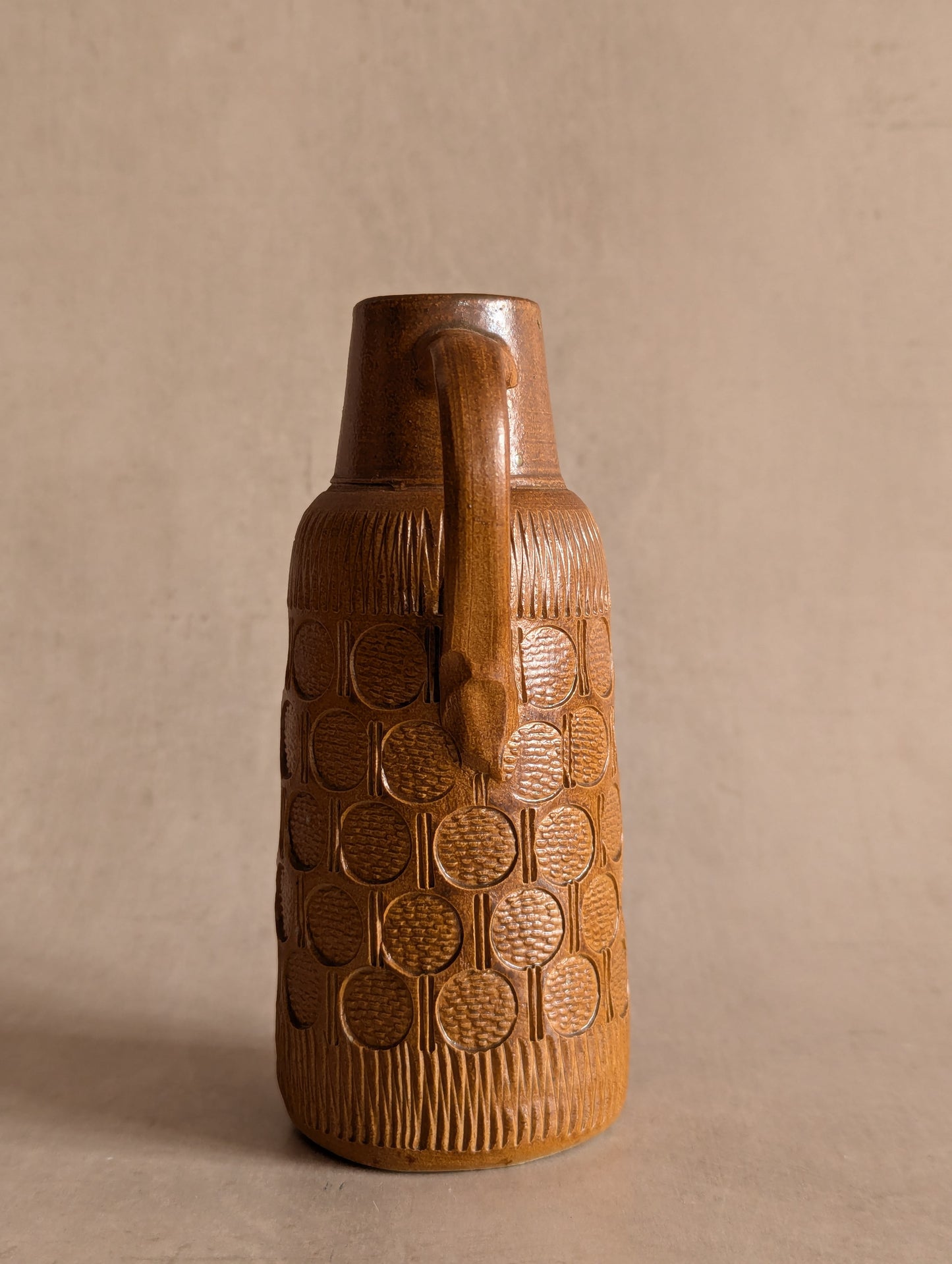 West German Miniature Ceramic Jug Vase c. 1970s
