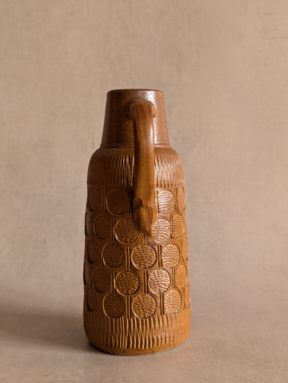 West German Miniature Ceramic Jug Vase c. 1970s